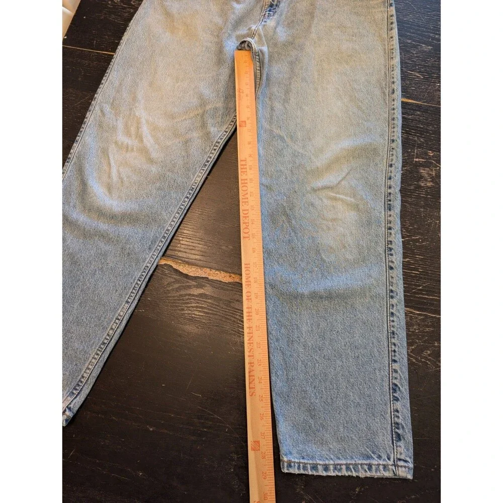VTG Levi’s 545 Signature Loose Fit Jeans Mens 34x31 Baggy Light Wash Bronze Tab